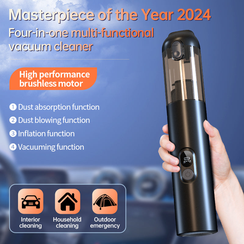 4-in-Multi-functional Vaccumulate Cleaner-Black
