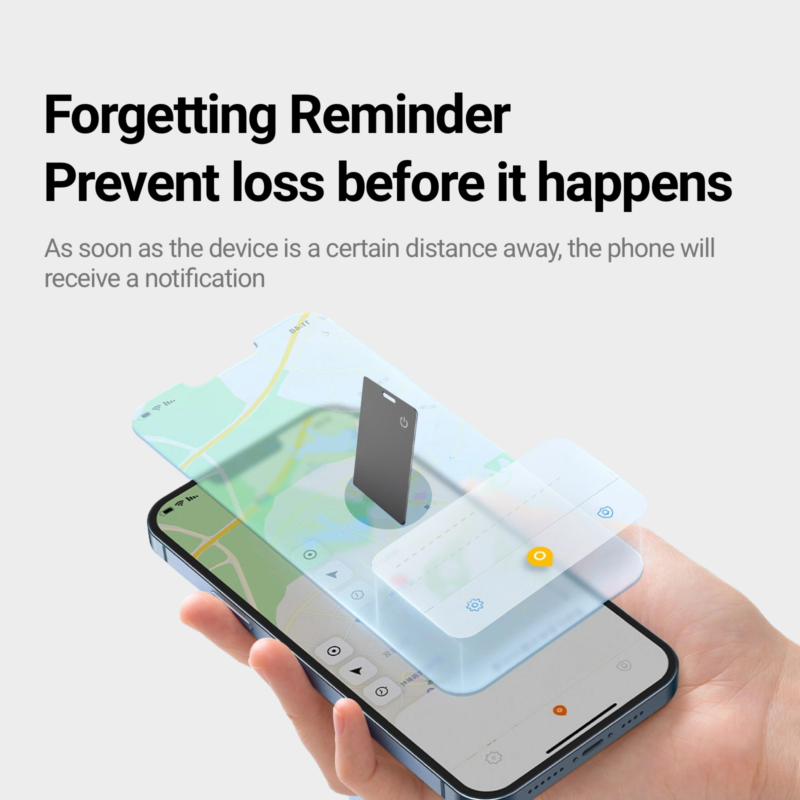 Magicard Mini Global GPS Tracker Find My (IOS only)-Wallet Bike Phone