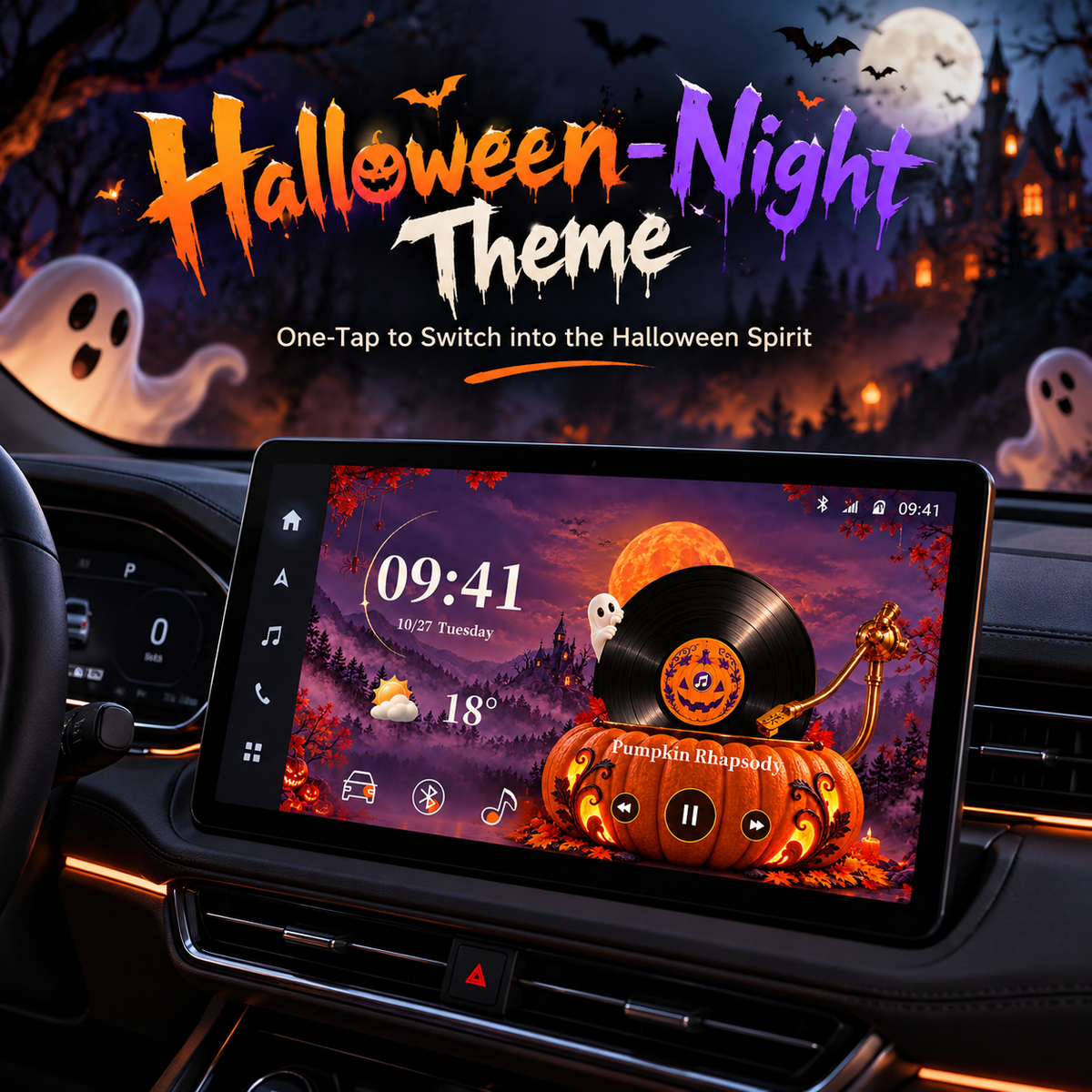 Halloween-Night Theme for Android Player