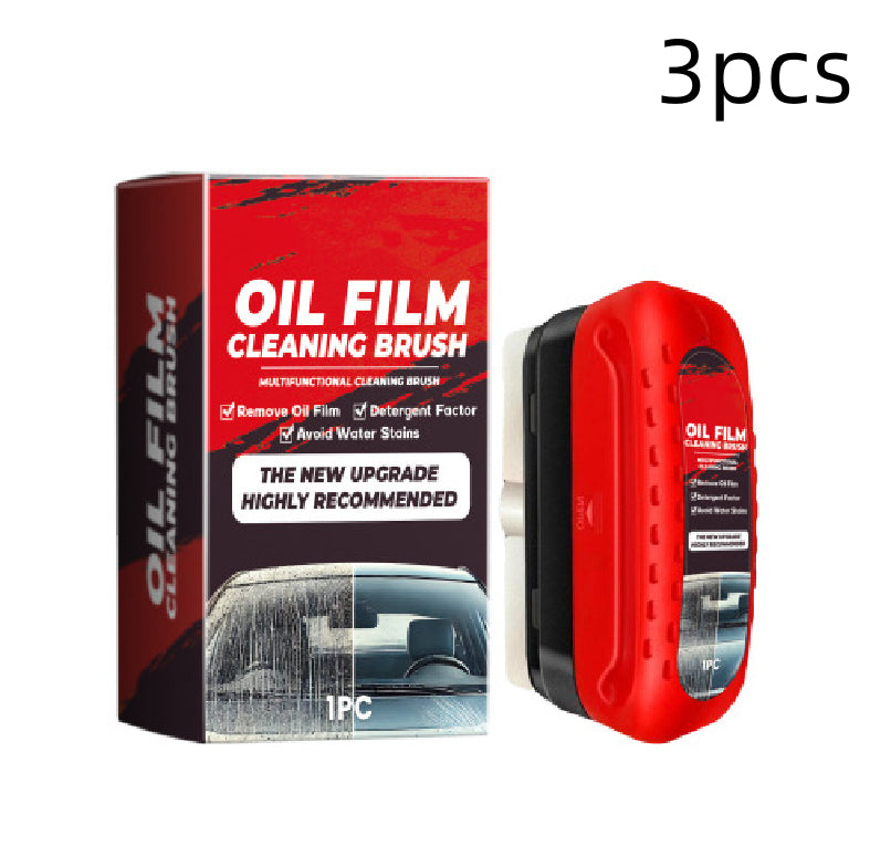 English Color Box Windshield Glass Protector Detergent Kit Decontamination Cleaning Window Rainproof Car Window Cleaning Brush