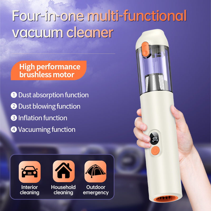 4-in-Multi-functional Vaccumulate Cleaner-Beige