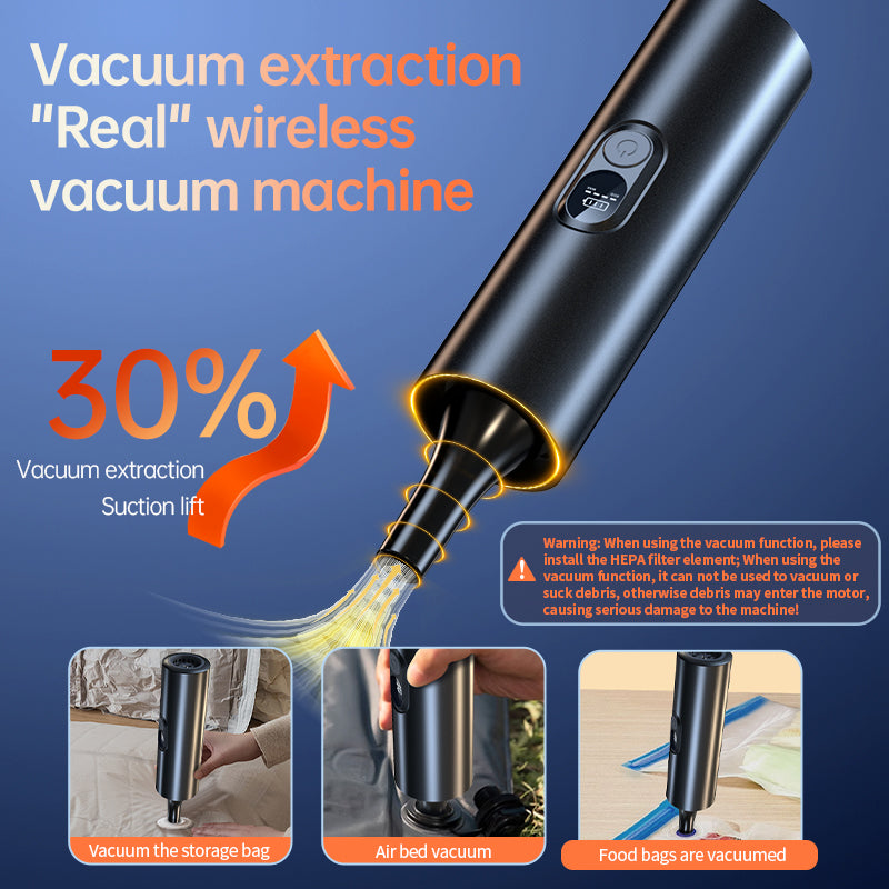 4-in-Multi-functional Vaccumulate Cleaner-Black