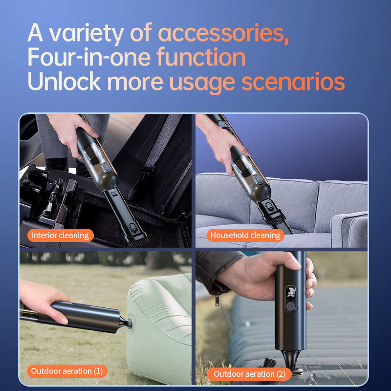 4-in-Multi-functional Vaccumulate Cleaner-Black