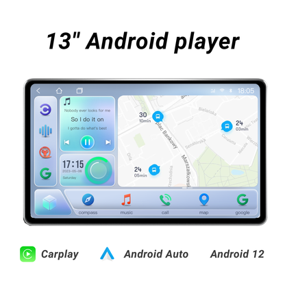 Android 12 13inch Universal Android player Car Radio