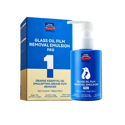 Glass Oil Film & Hard Water Spot Remover – 4.58 oz (130 g)
