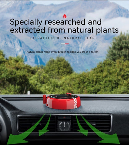 Automobile Aromatherapy Car Light Sense Model Decoration Solar Perfume Creative Personality Fragrance