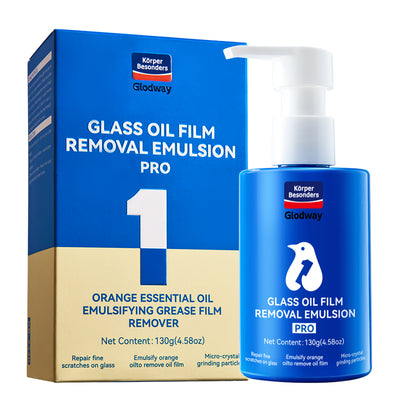 Glass Oil Film & Hard Water Spot Remover – 4.58 oz (130 g)