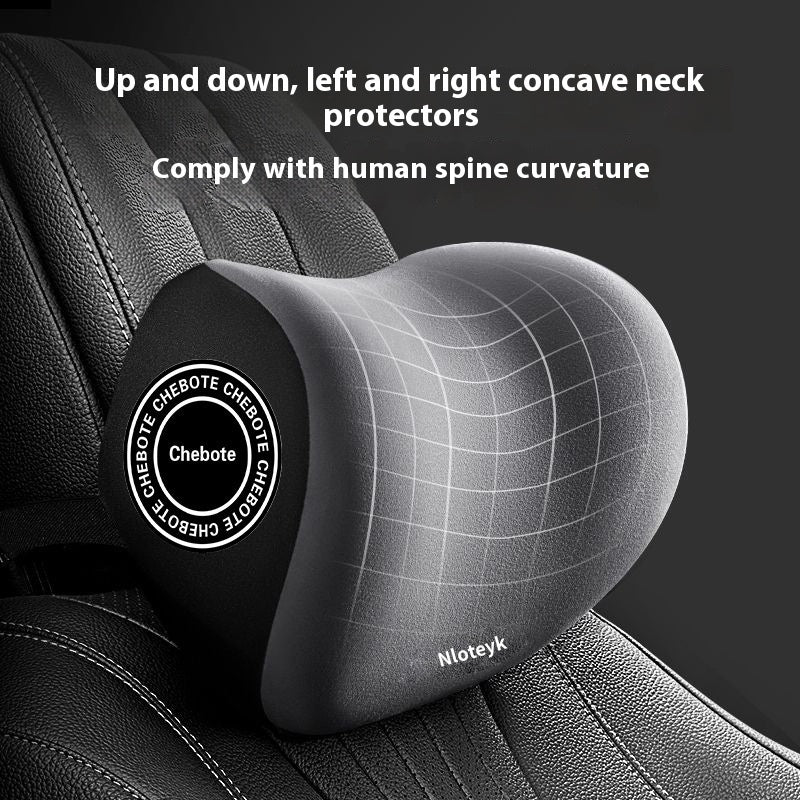 Four Seasons Universal Car Memory Foam Waist Cushion Back Cushion Headrest Cervical Spine Neck Pillow Car Pillow Seat Headrest