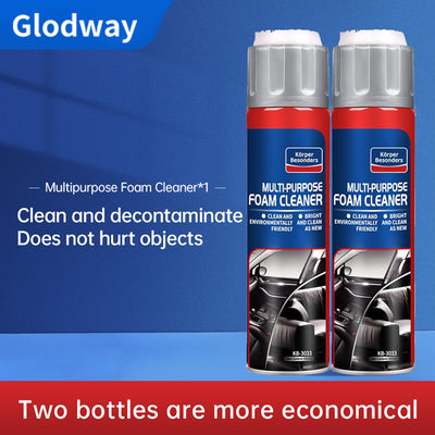 Car Interior Foam Cleaner with Built-In Brush – 21.98 fl oz (650 mL)
