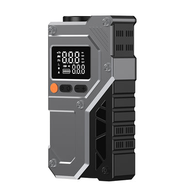 4-in-1 96W Fast Tire Inflator with 12V Jump Starter Digital Pressure Gauge Power Bank & LED Emergency Light
