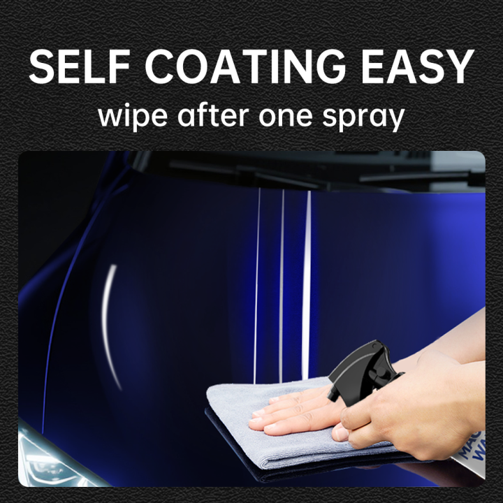 Mini Car Spray Wax – Quick Gloss & Water-Beading Protectant, 5 fl oz