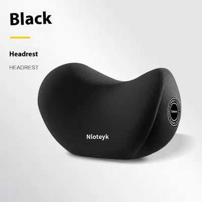 Four Seasons Universal Car Memory Foam Waist Cushion Back Cushion Headrest Cervical Spine Neck Pillow Car Pillow Seat Headrest