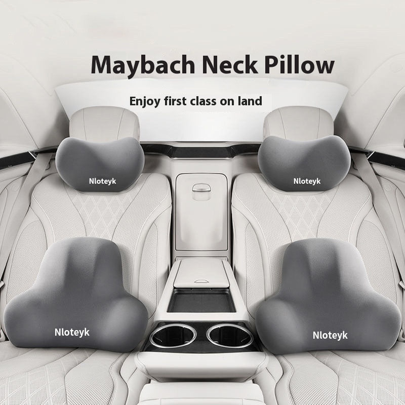 Four Seasons Universal Car Memory Foam Waist Cushion Back Cushion Headrest Cervical Spine Neck Pillow Car Pillow Seat Headrest